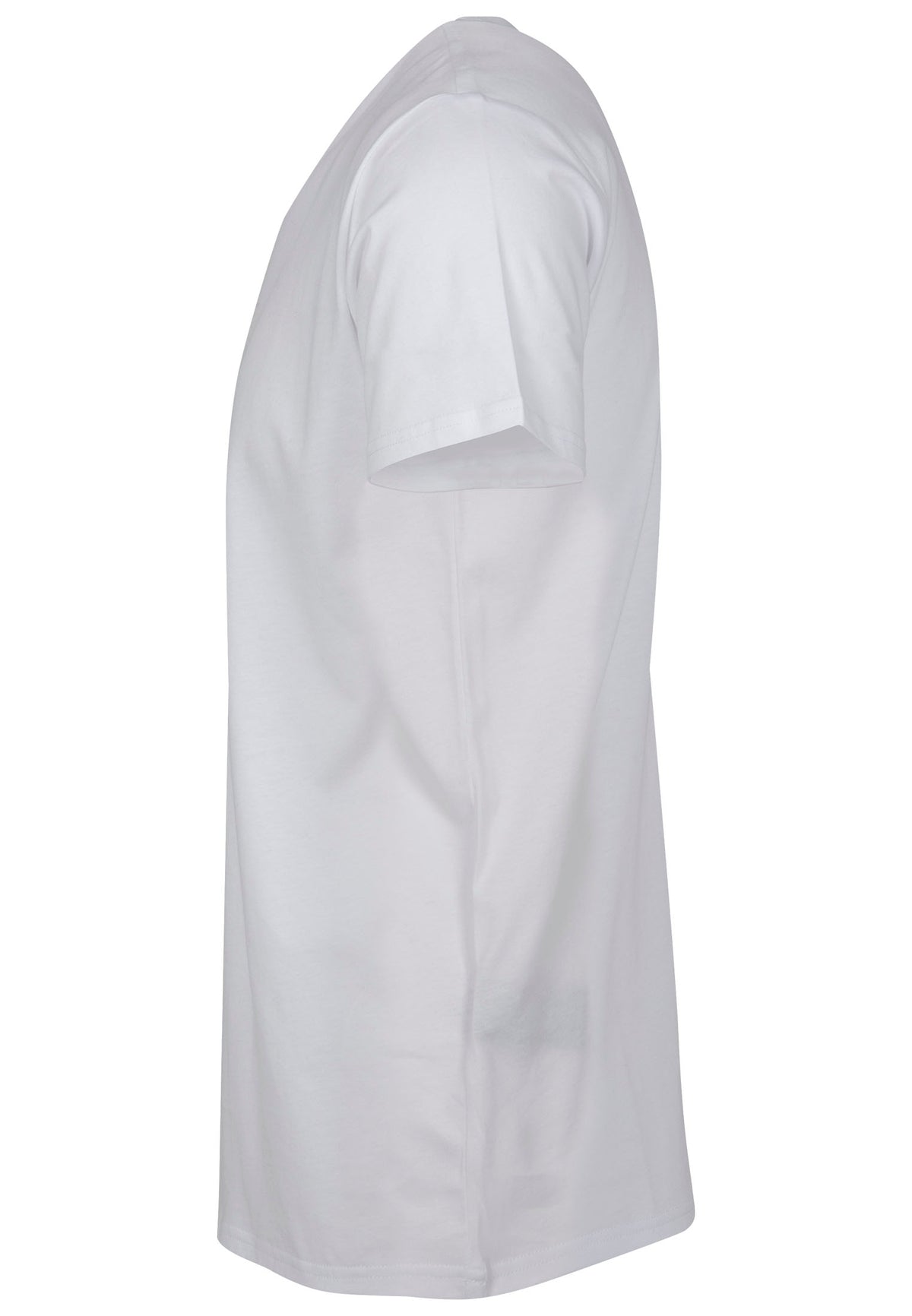 Basic T-Shirt in White, Detailansicht