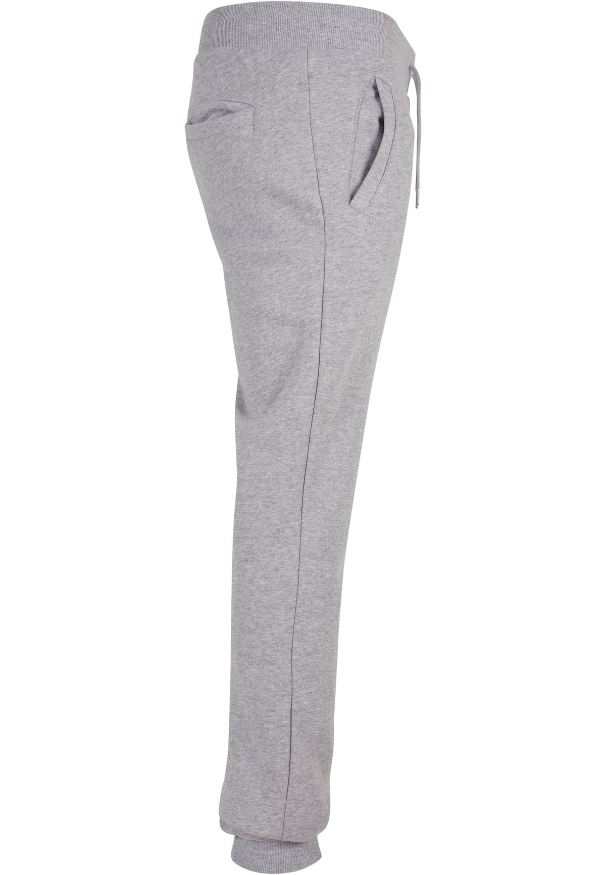 Essentials Basic Sweatpants in Heather Grey, Detailansicht