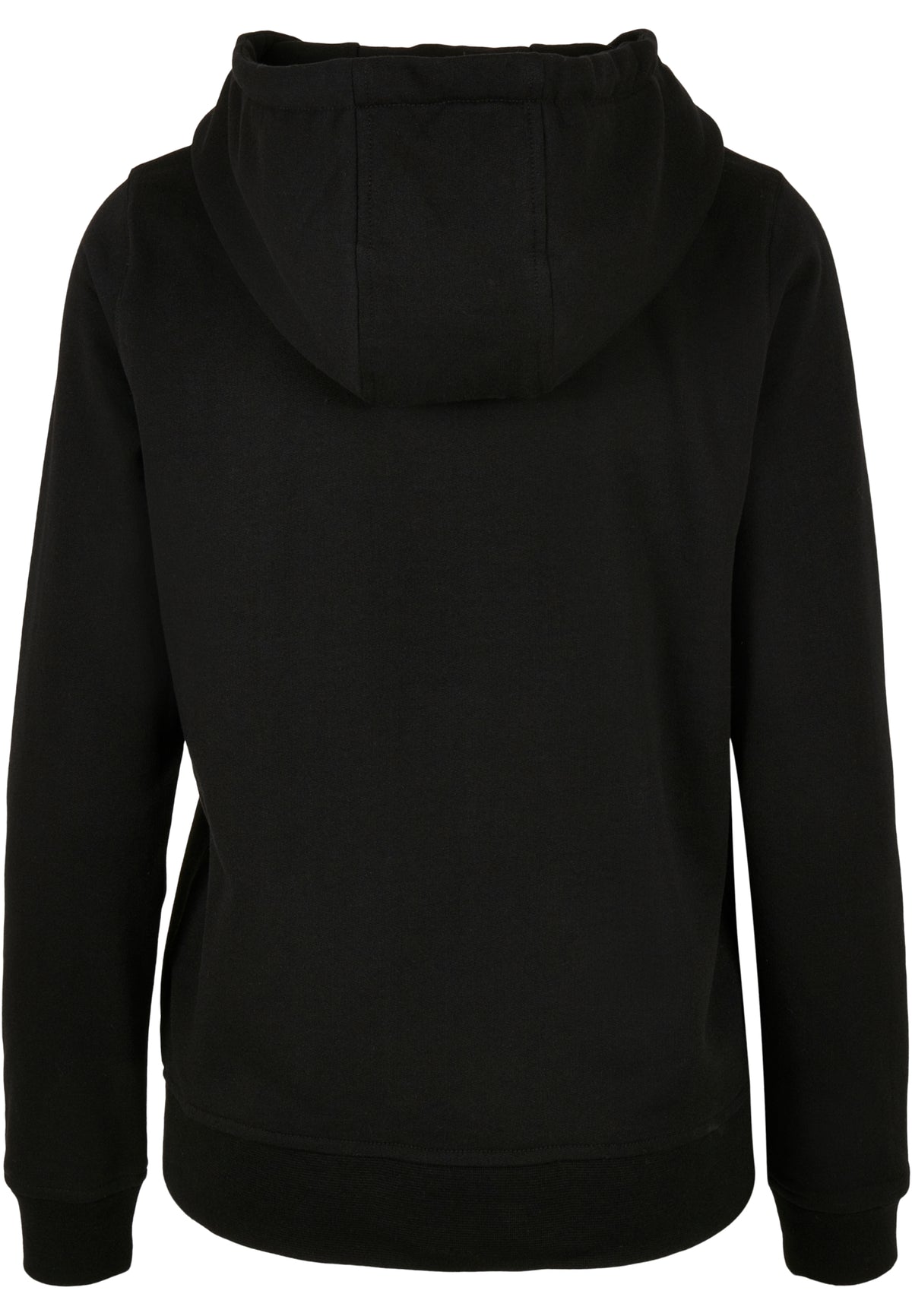 Ladies Basic Hoody in Schwarz, Rückansicht