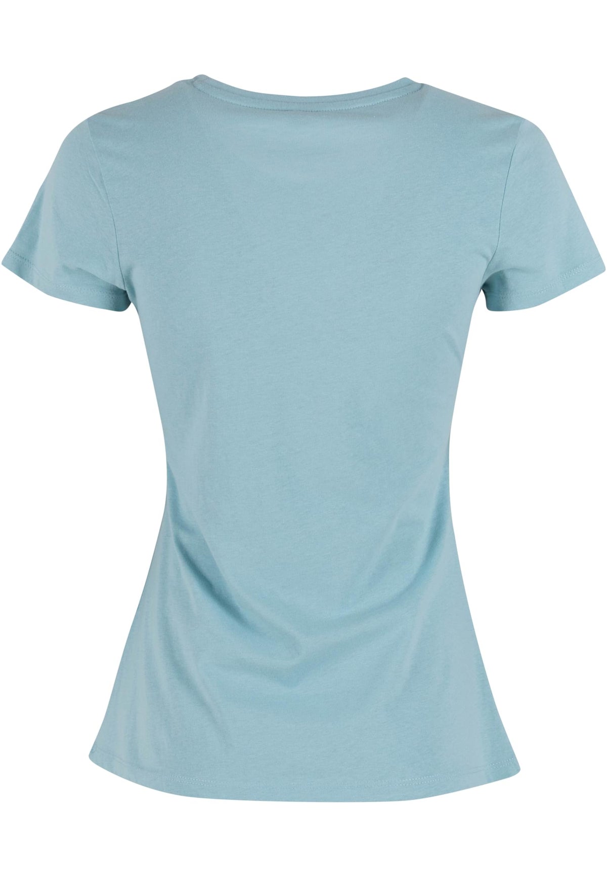 Ladies Basic Tee in Ocean Blue, Rückansicht