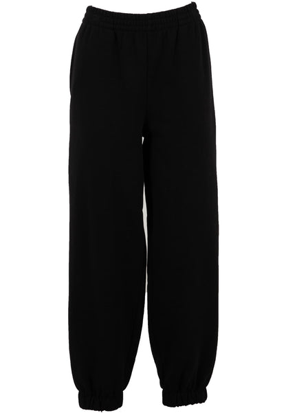 Ladies Basic Sweatpants in Schwarz, Vorderansicht