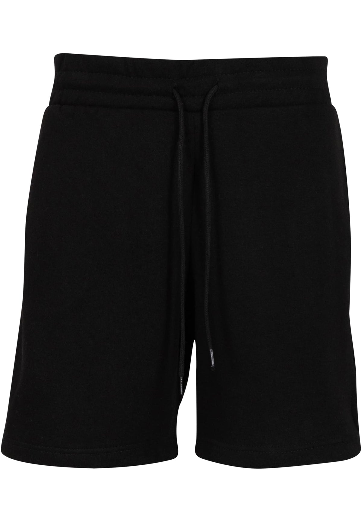 Ladies Basic Sweatshorts in Schwarz, Vorderansicht