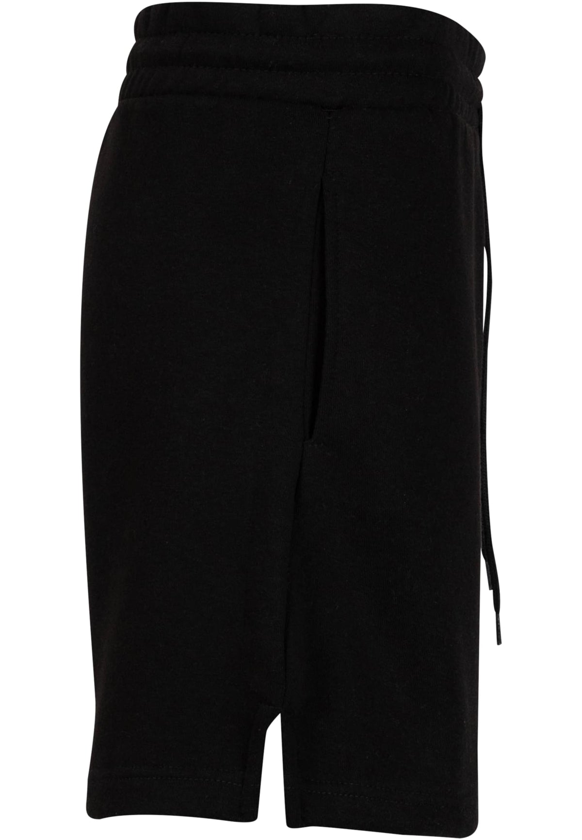 Ladies Basic Sweatshorts in Schwarz, Detailansicht