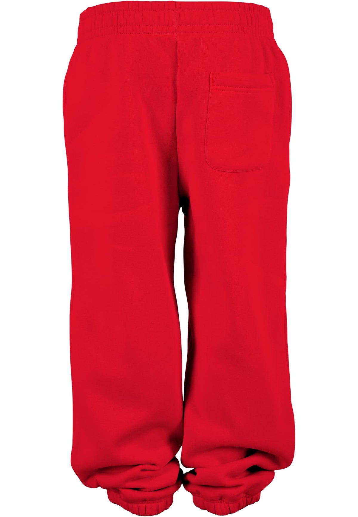 Kids Basic Sweatpants in City Red, Rückansicht