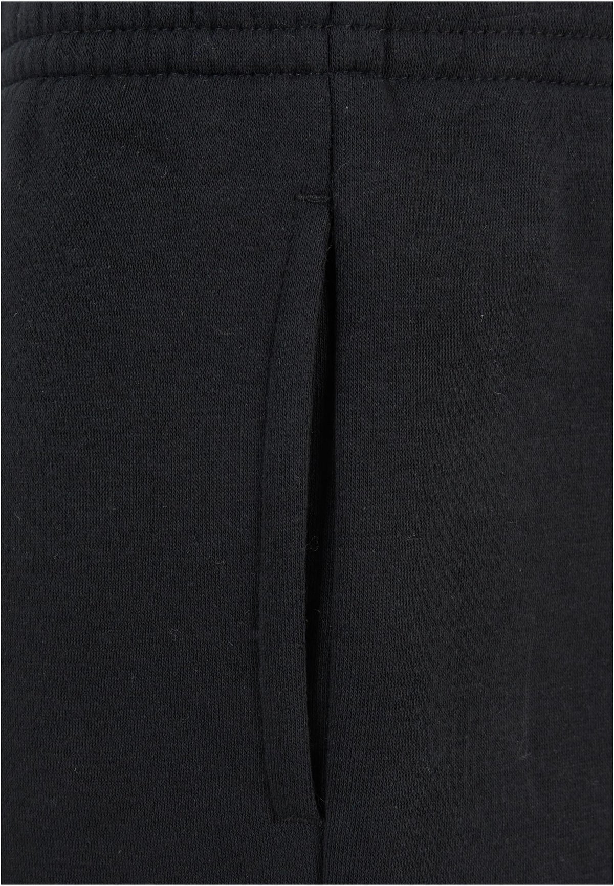 Kids Basic Sweatpants in Schwarz, Detailansicht