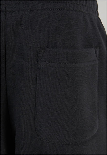 Kids Basic Sweatpants in Schwarz, Detailansicht