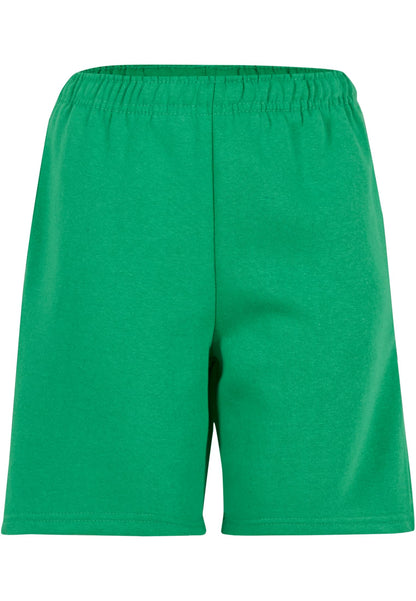 Kids Basic Sweatshorts in Grass Green, Vorderansicht