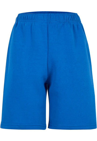Kids Basic Sweatshorts in Intense Blue, Vorderansicht