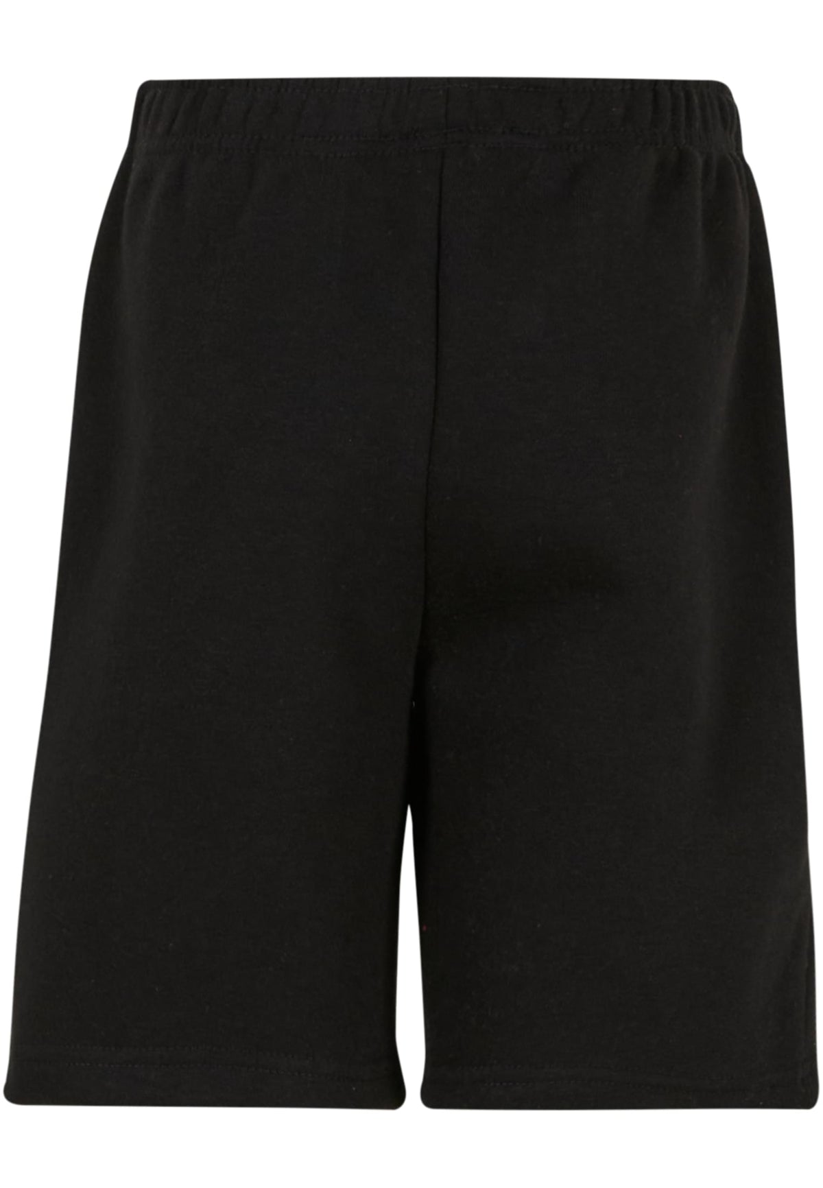 Kids Basic Sweatshorts in Schwarz, Rückansicht