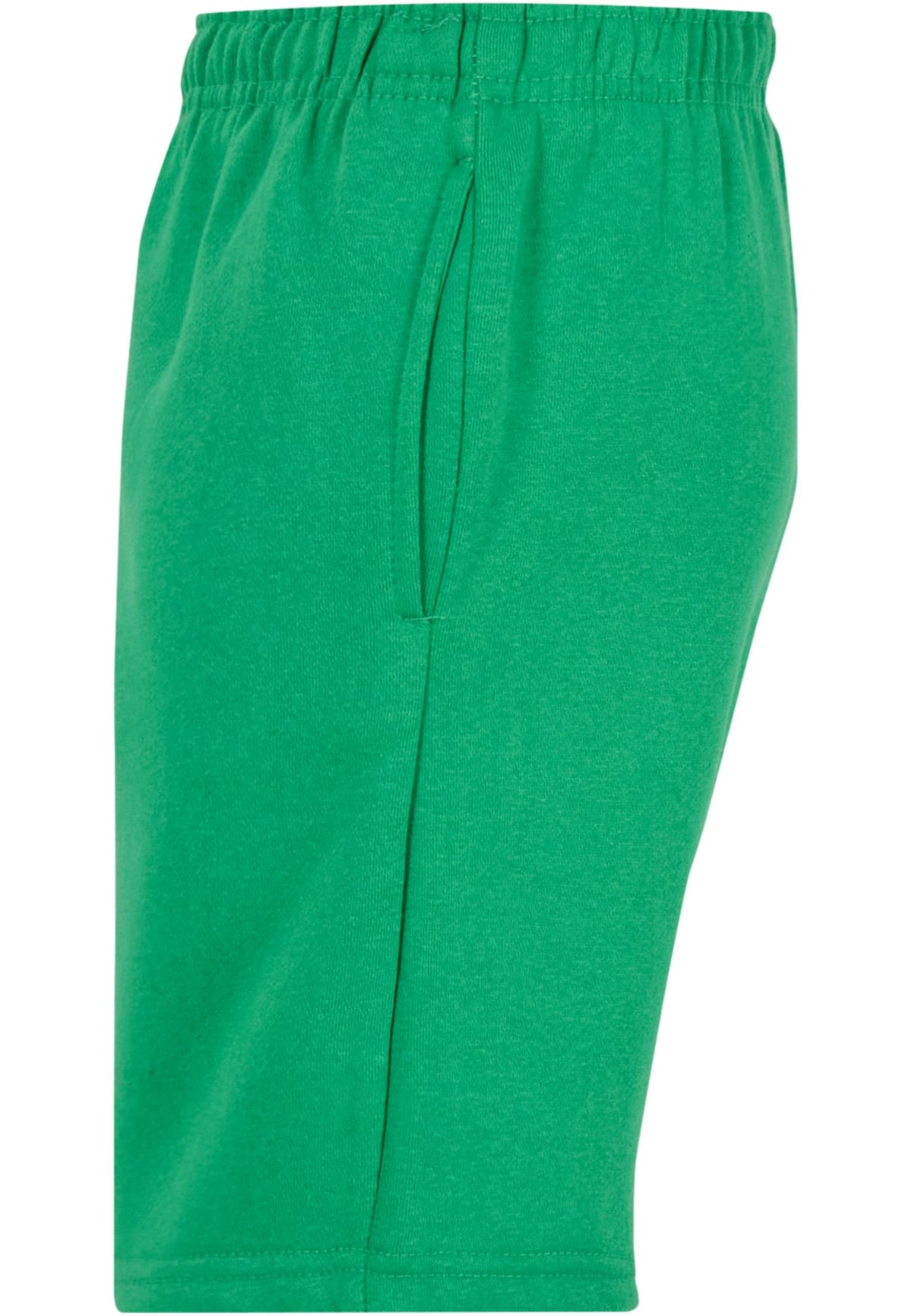 Kids Basic Sweatshorts in Grass Green, Detailansicht