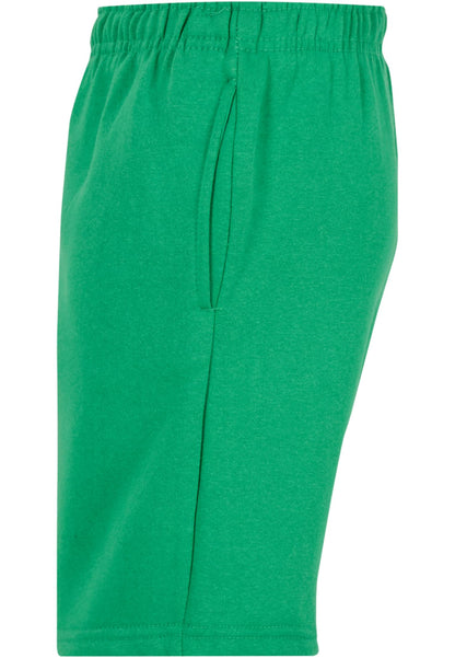 Kids Basic Sweatshorts in Grass Green, Detailansicht