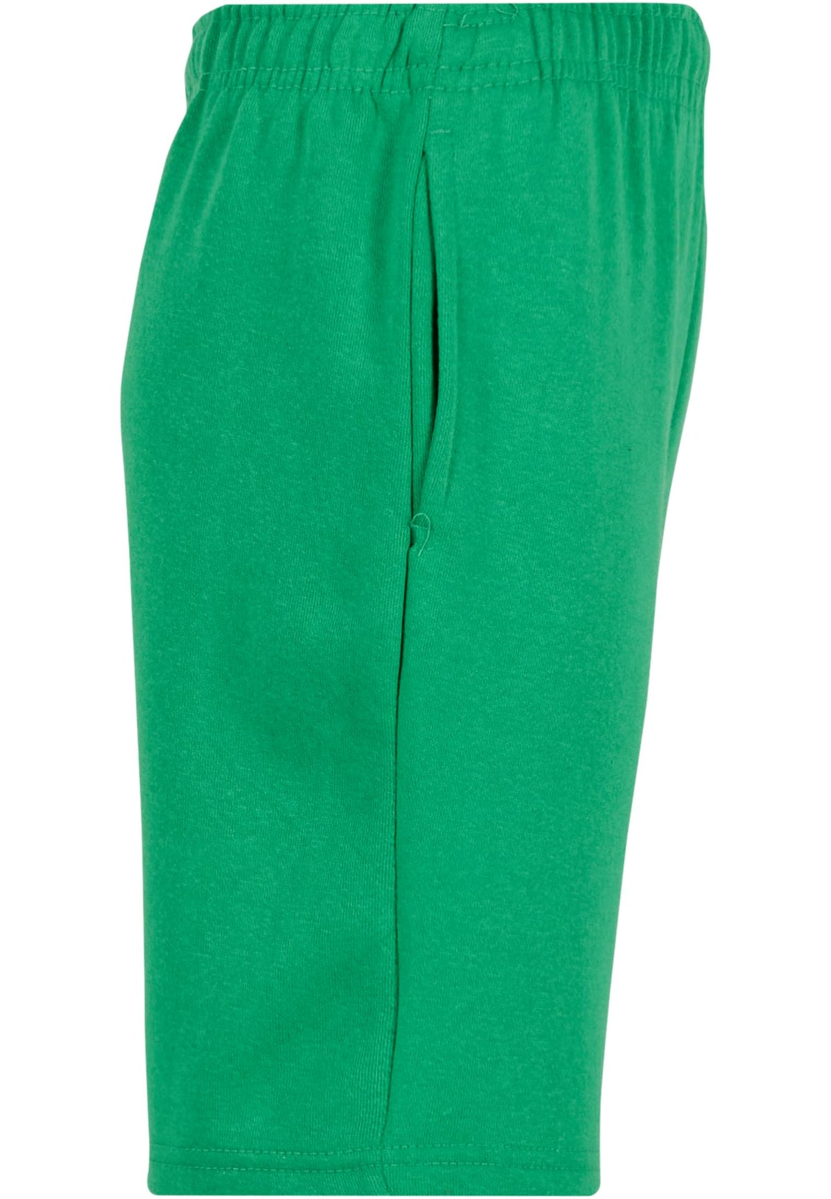Kids Basic Sweatshorts in Grass Green, Detailansicht