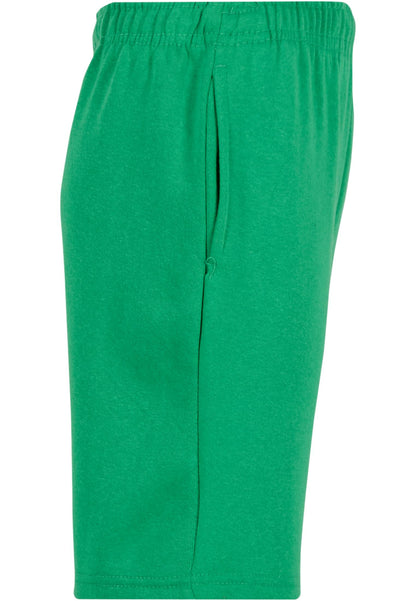 Kids Basic Sweatshorts in Grass Green, Detailansicht