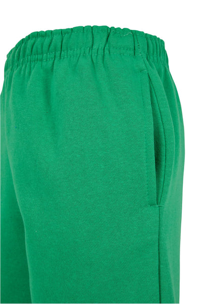 Kids Basic Sweatshorts in Grass Green, Detailansicht