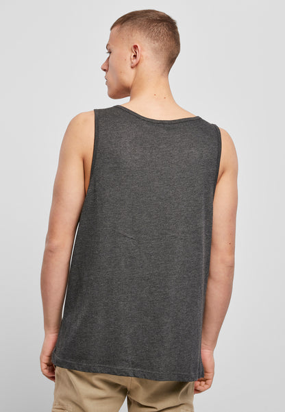 Jersey Big Tank in Charcoal, getragen
