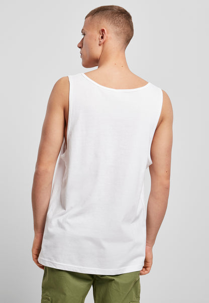 Jersey Big Tank in White, getragen