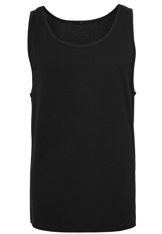 Jersey Big Tank in Schwarz, Vorderansicht