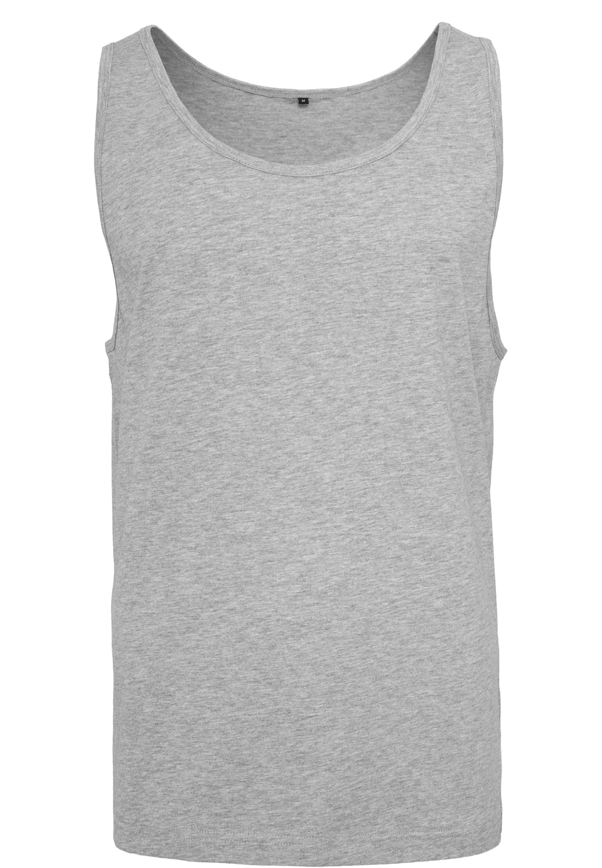 Jersey Big Tank in Heather Grey, Vorderansicht