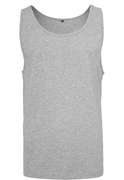 Jersey Big Tank in Heather Grey, Vorderansicht