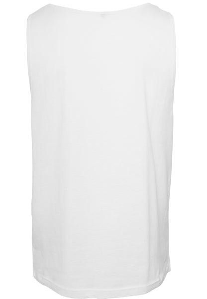 Jersey Big Tank in White, Rückansicht