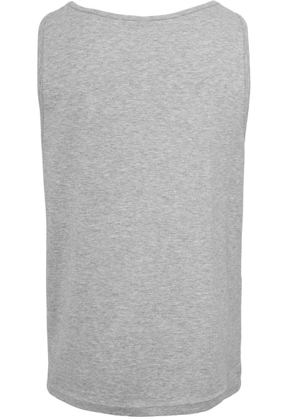 Jersey Big Tank in Heather Grey, Rückansicht