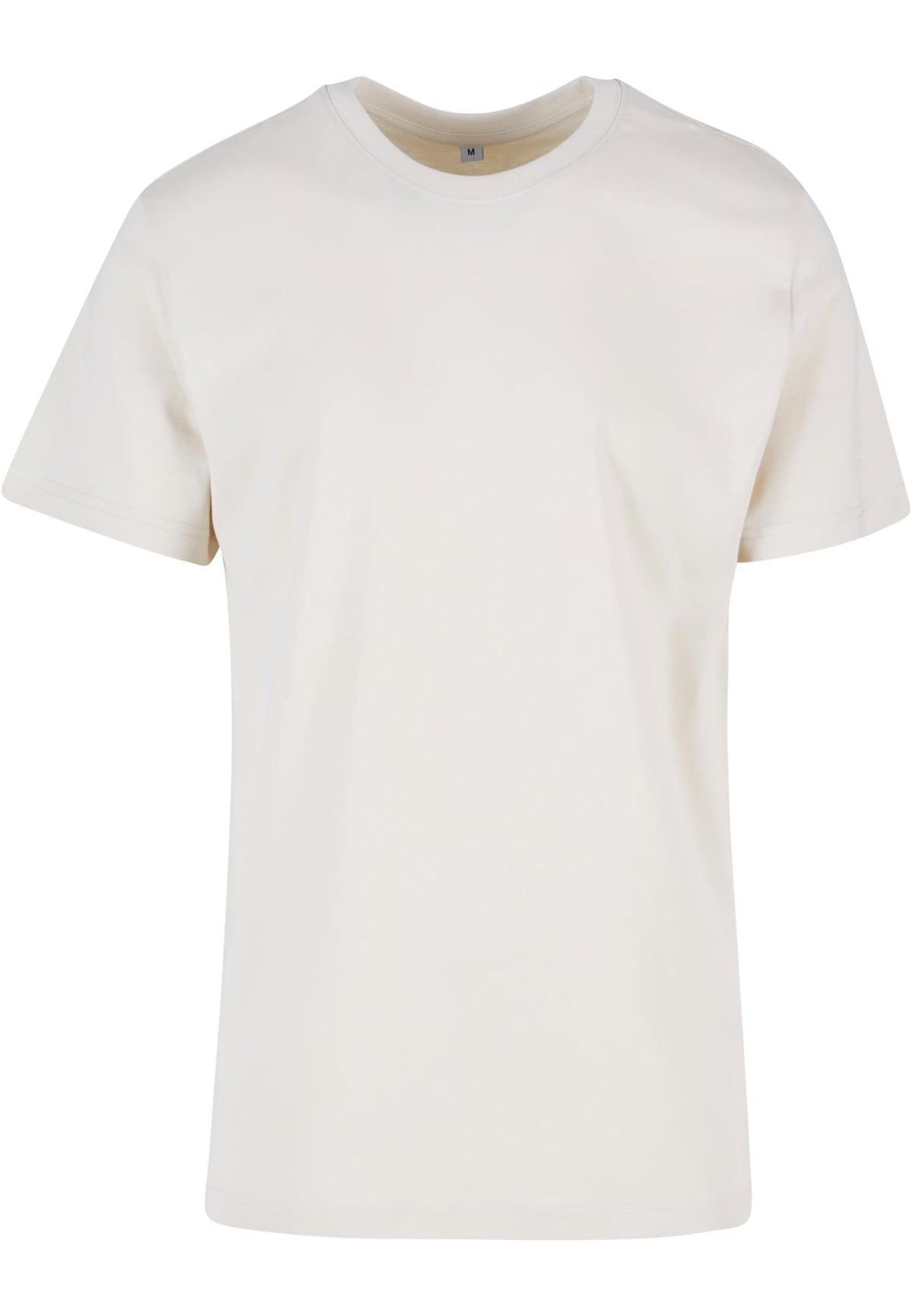 T-Shirt Round Neck in Sand, Vorderansicht