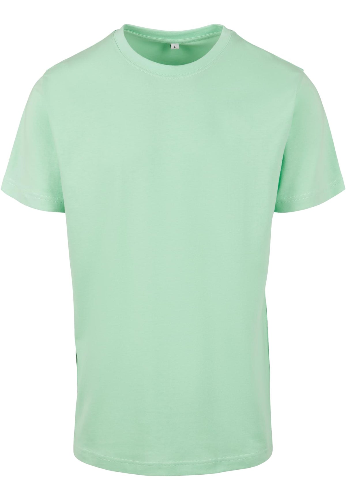T-Shirt Round Neck in Neo Mint, Vorderansicht