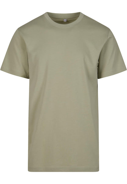 T-Shirt Round Neck in Soft Salvia, Vorderansicht