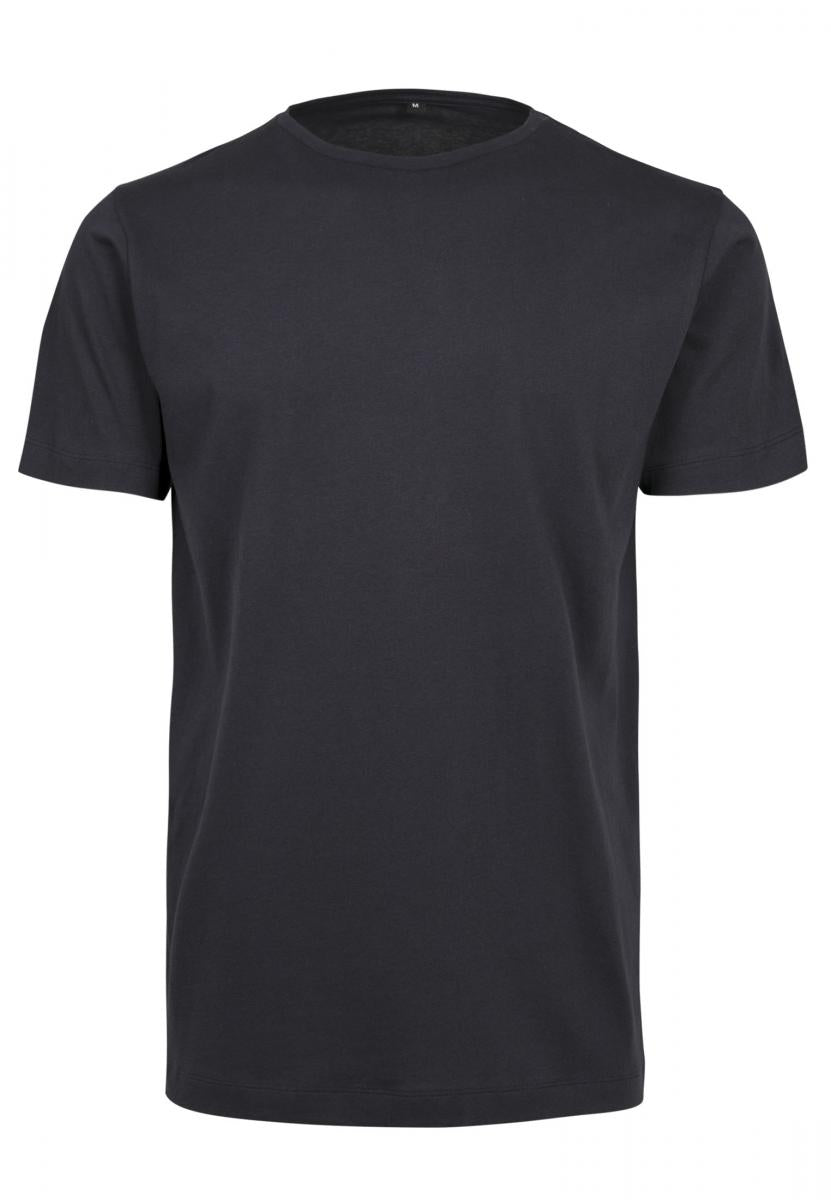 Light T-Shirt Round Neck in Navy, Vorderansicht