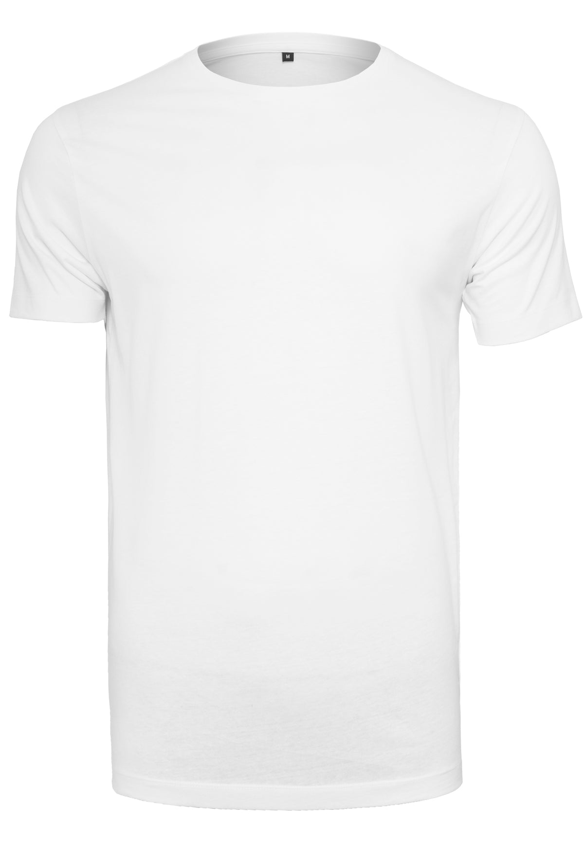 Light T-Shirt Round Neck in White, Vorderansicht