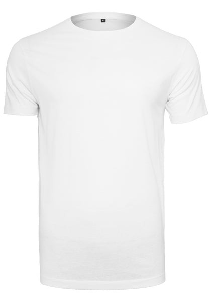Light T-Shirt Round Neck in White, Vorderansicht