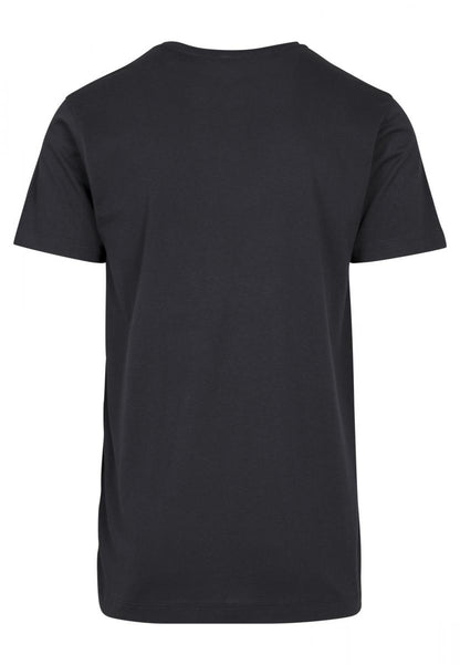Light T-Shirt Round Neck in Navy, Rückansicht