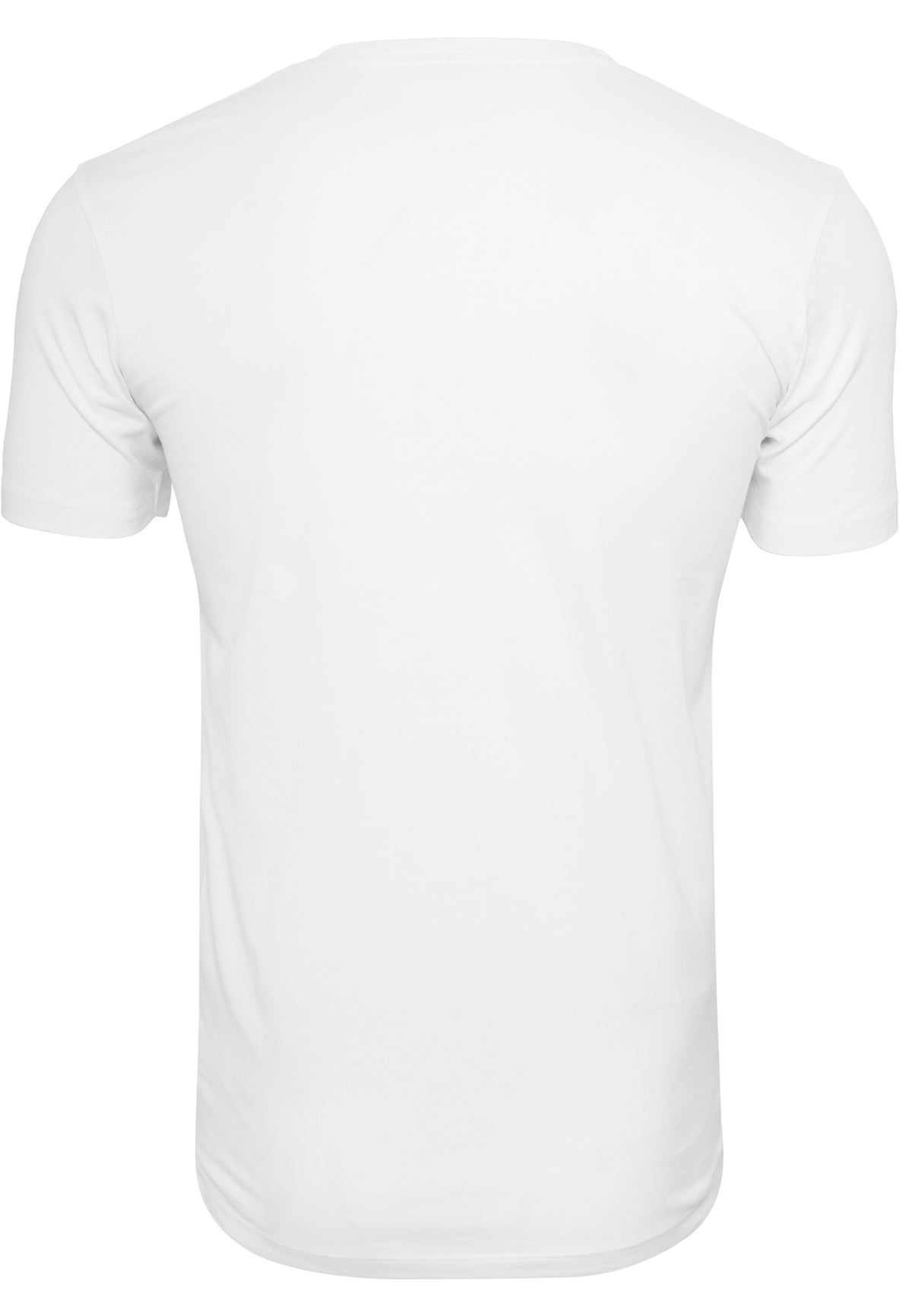 Light T-Shirt Round Neck in White, Rückansicht