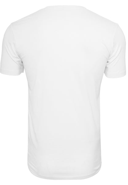 Light T-Shirt Round Neck in White, Rückansicht