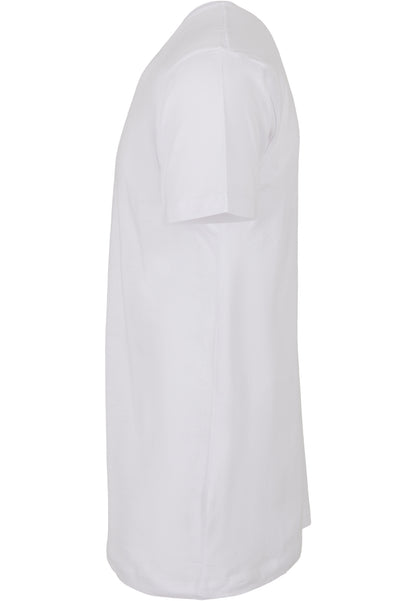 Light T-Shirt Round Neck in White, Detailansicht