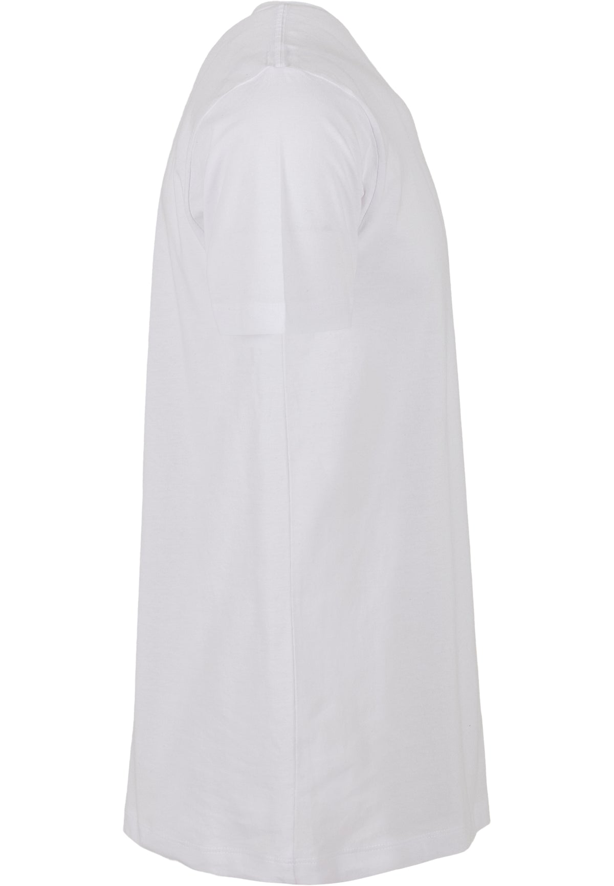 Light T-Shirt Round Neck in White, Detailansicht