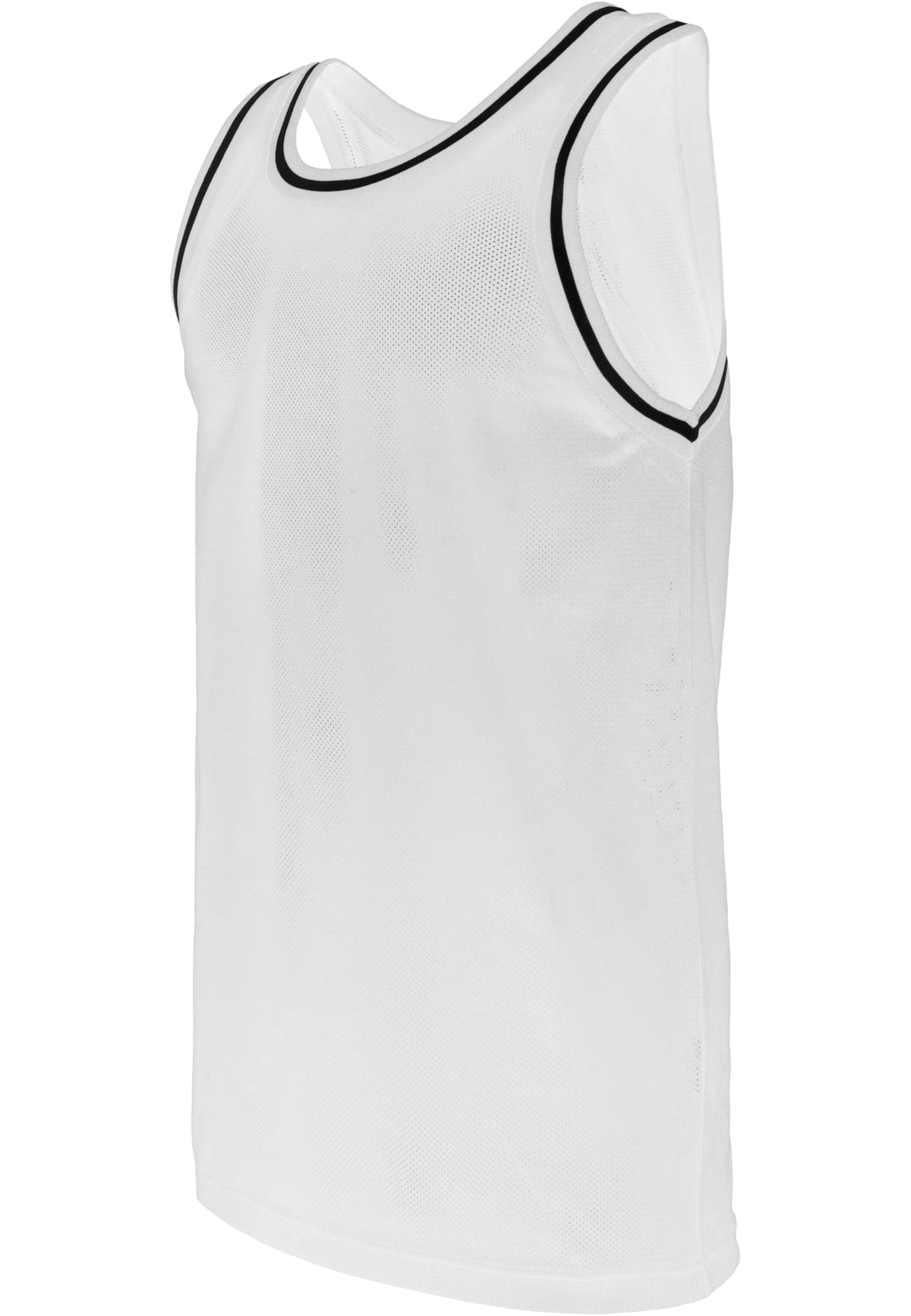 Mesh Tanktop in Wht-Blk, Detailansicht