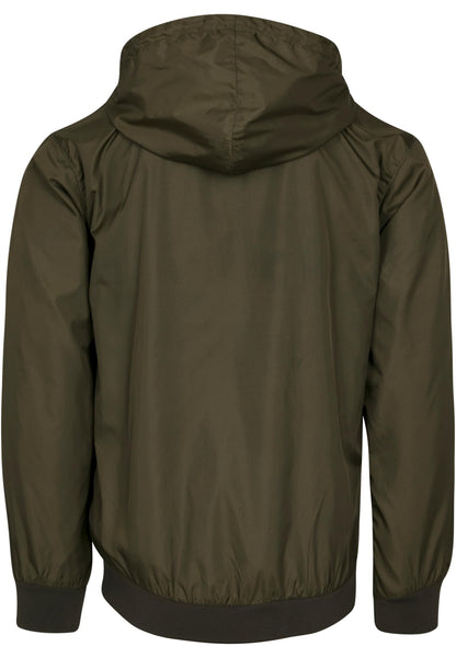 Windrunner in Olive, Rückansicht