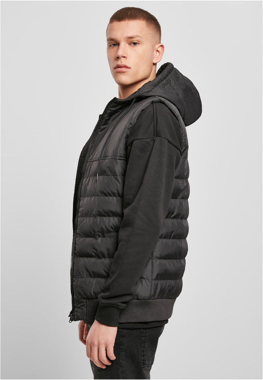 Bubble Vest in Schwarz, getragen