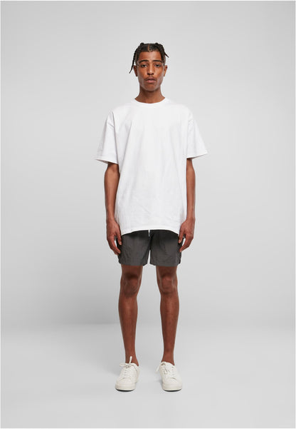 Swim Shorts in Dark Shadow, getragen