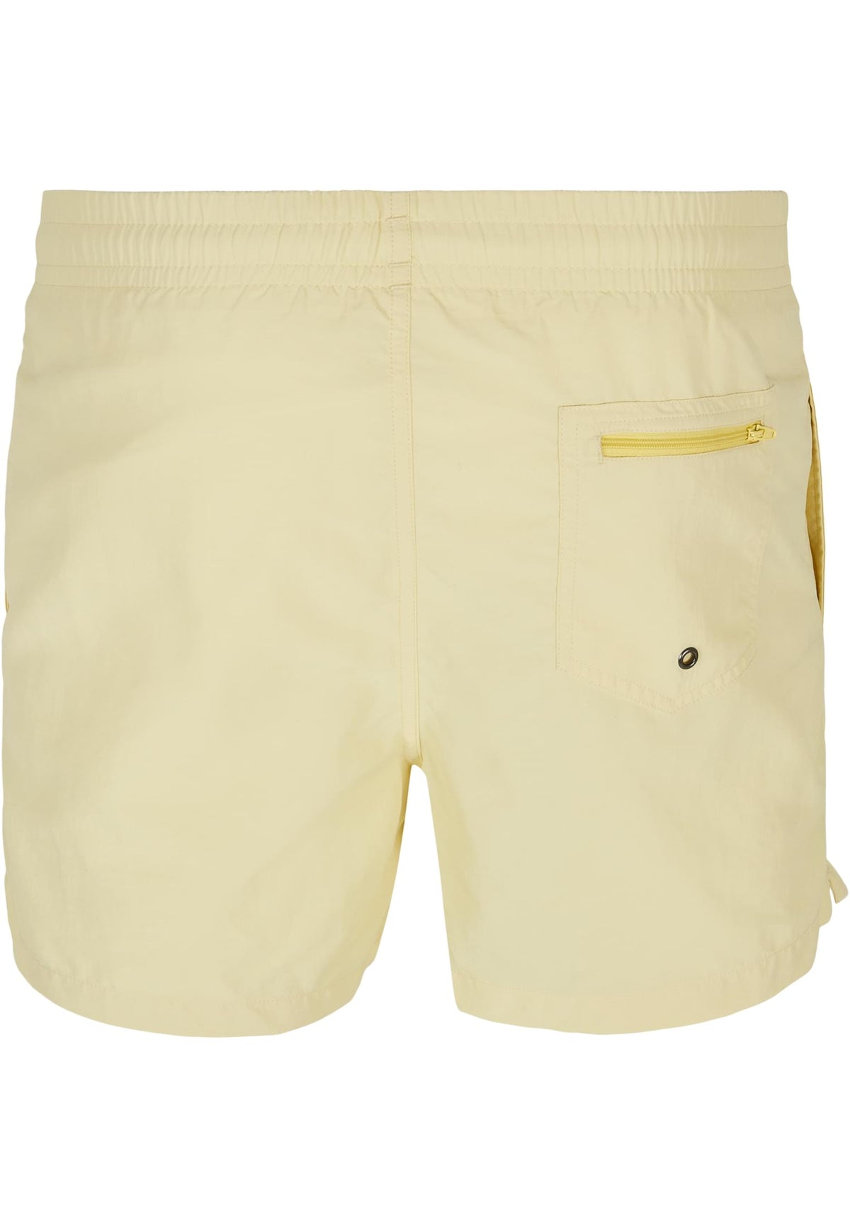 Swim Shorts in Soft Yellow, Rückansicht