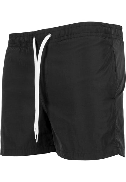 Swim Shorts in Schwarz, Detailansicht