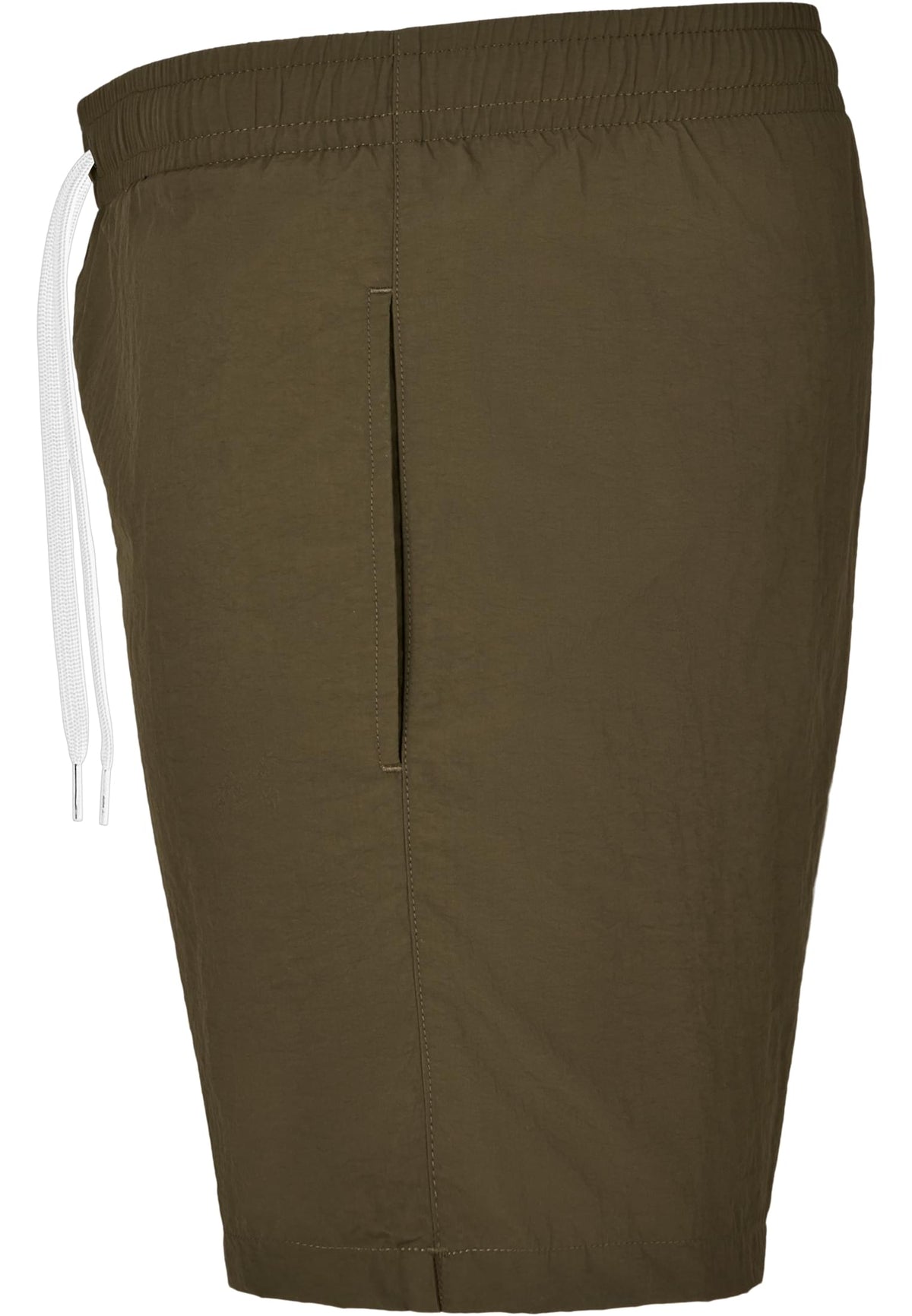 Swim Shorts in Olive, Detailansicht
