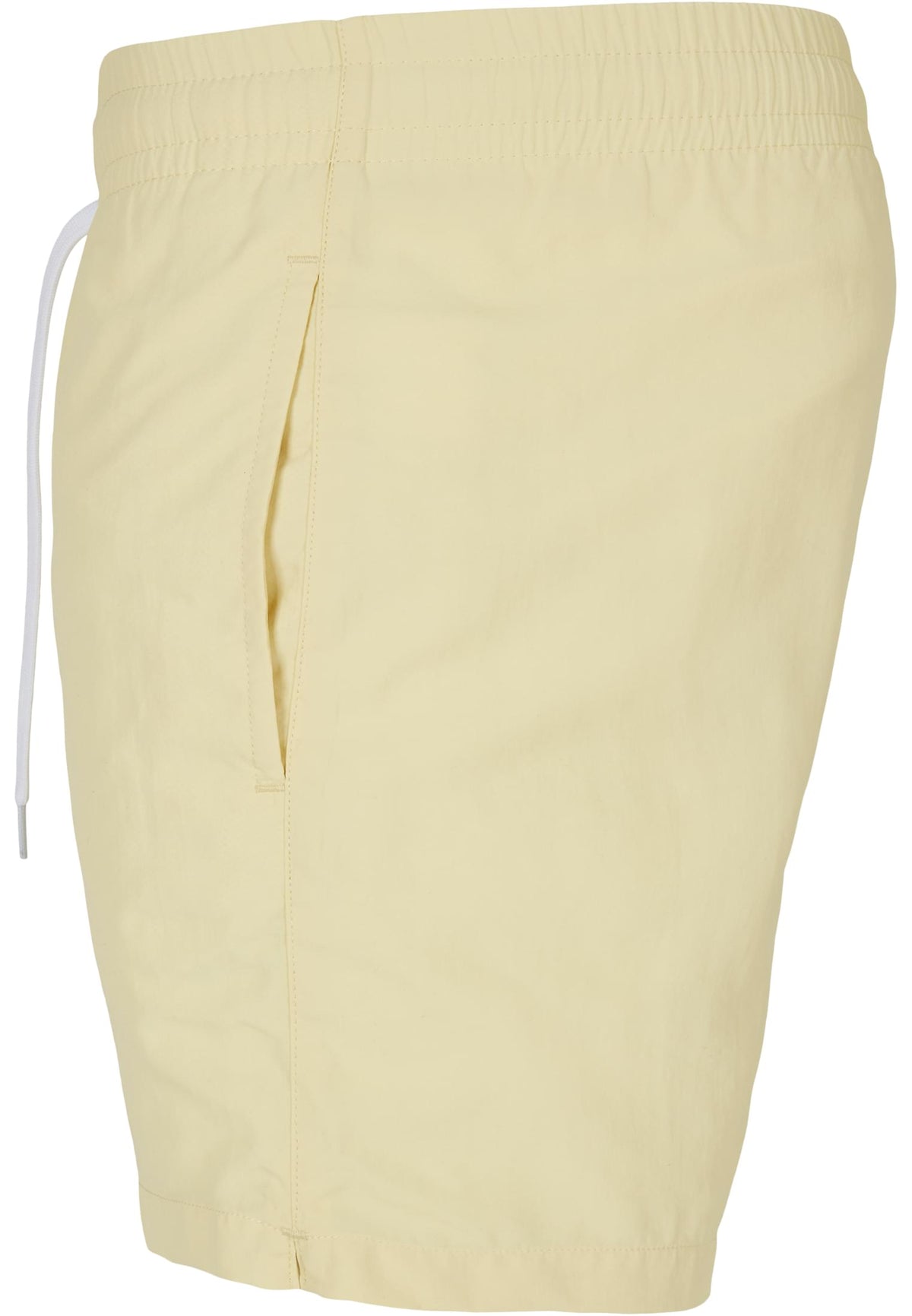 Swim Shorts in Soft Yellow, Detailansicht