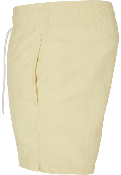 Swim Shorts in Soft Yellow, Detailansicht