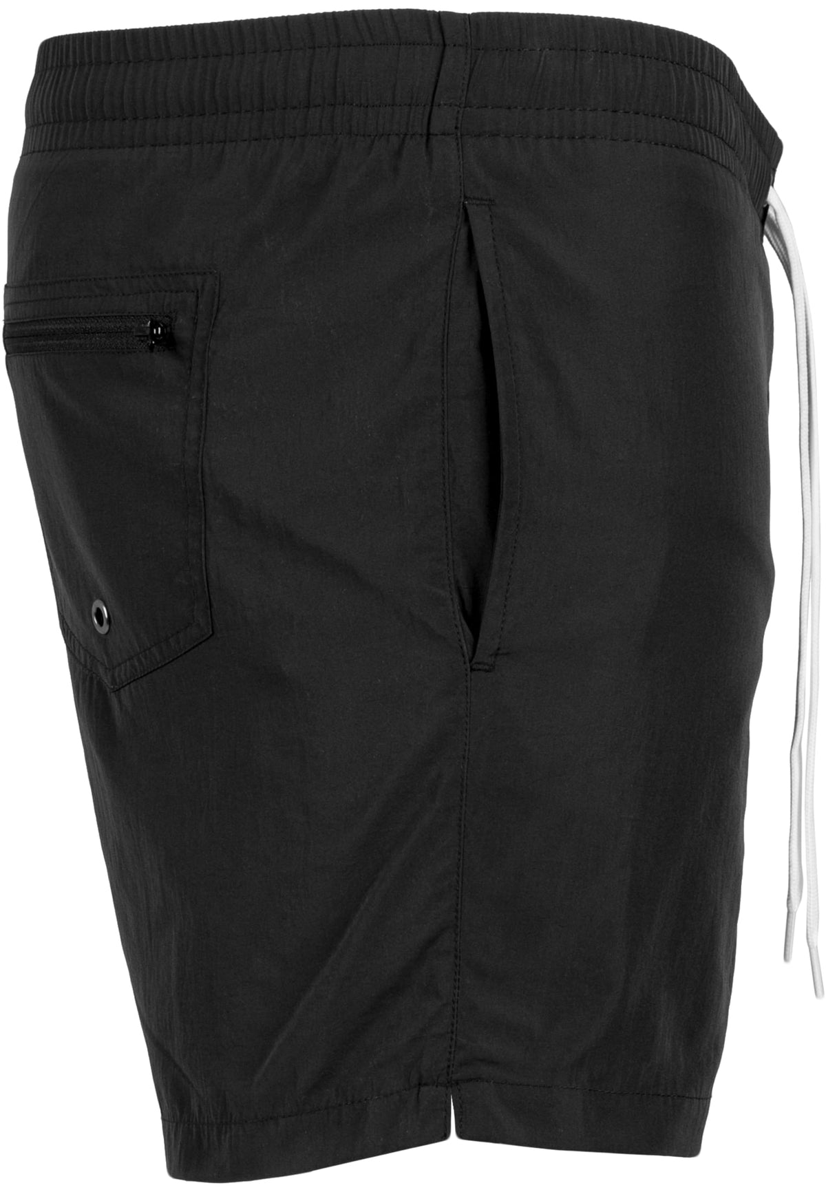 Swim Shorts in Schwarz, Detailansicht