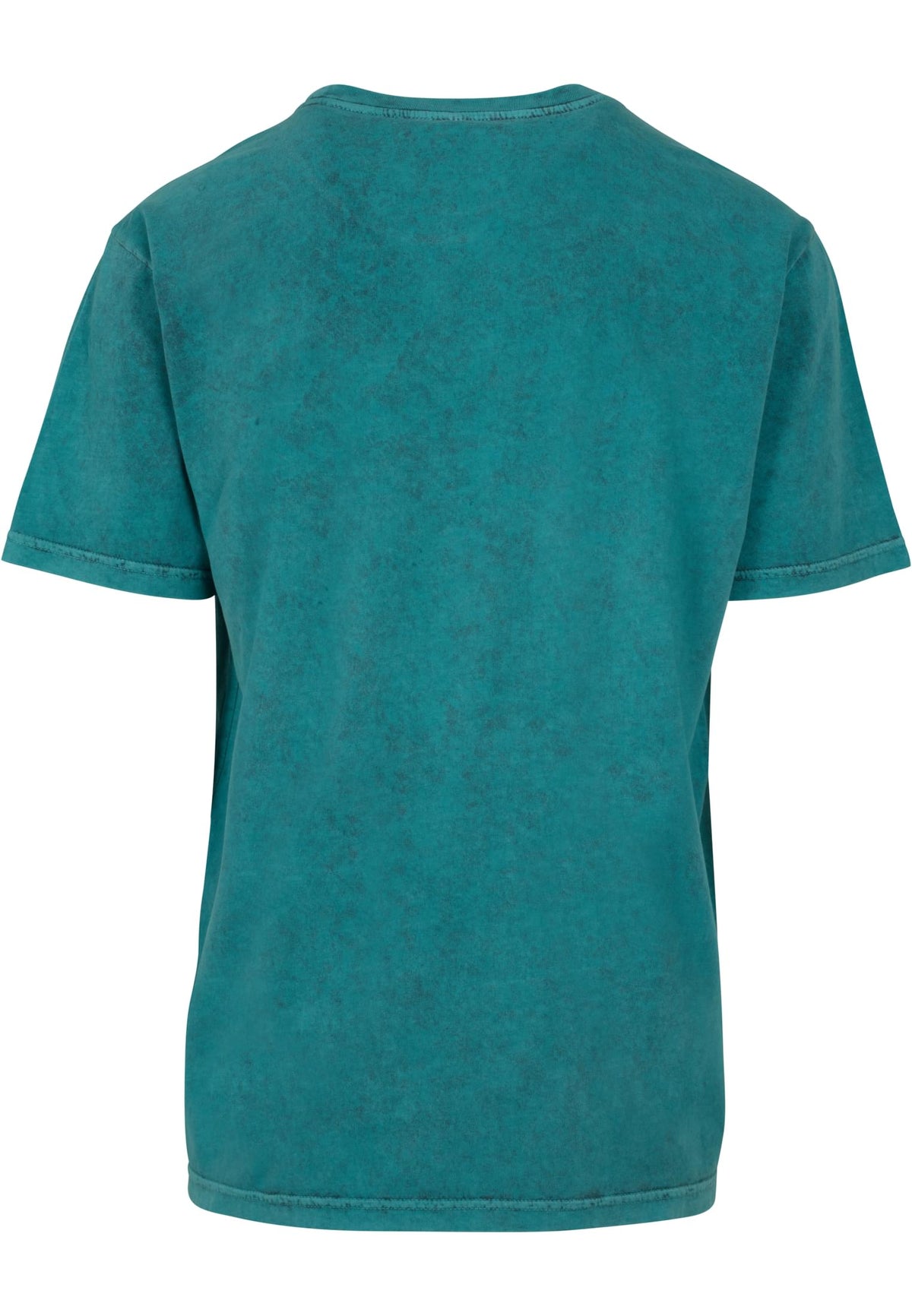 Acid Washed Tee in Teal-Black, Rückansicht