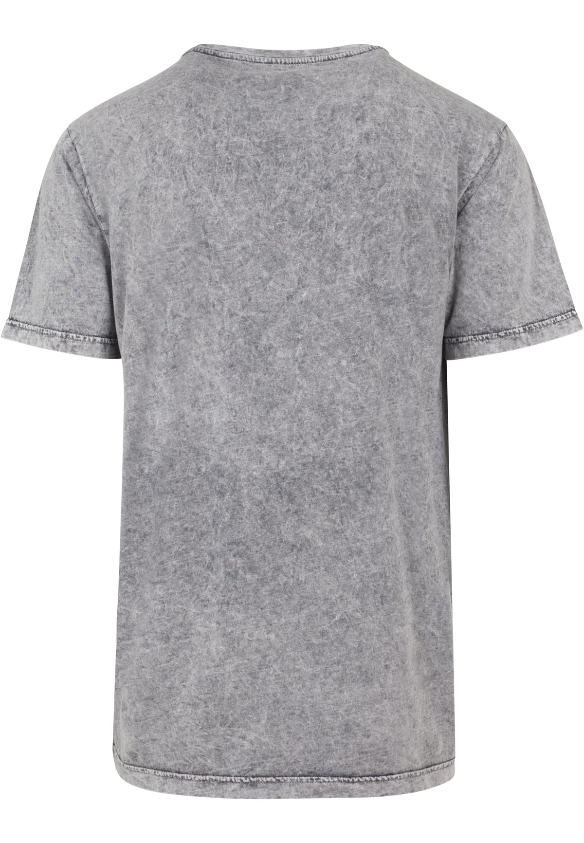 Acid Washed Tee in Grey-Black, Rückansicht