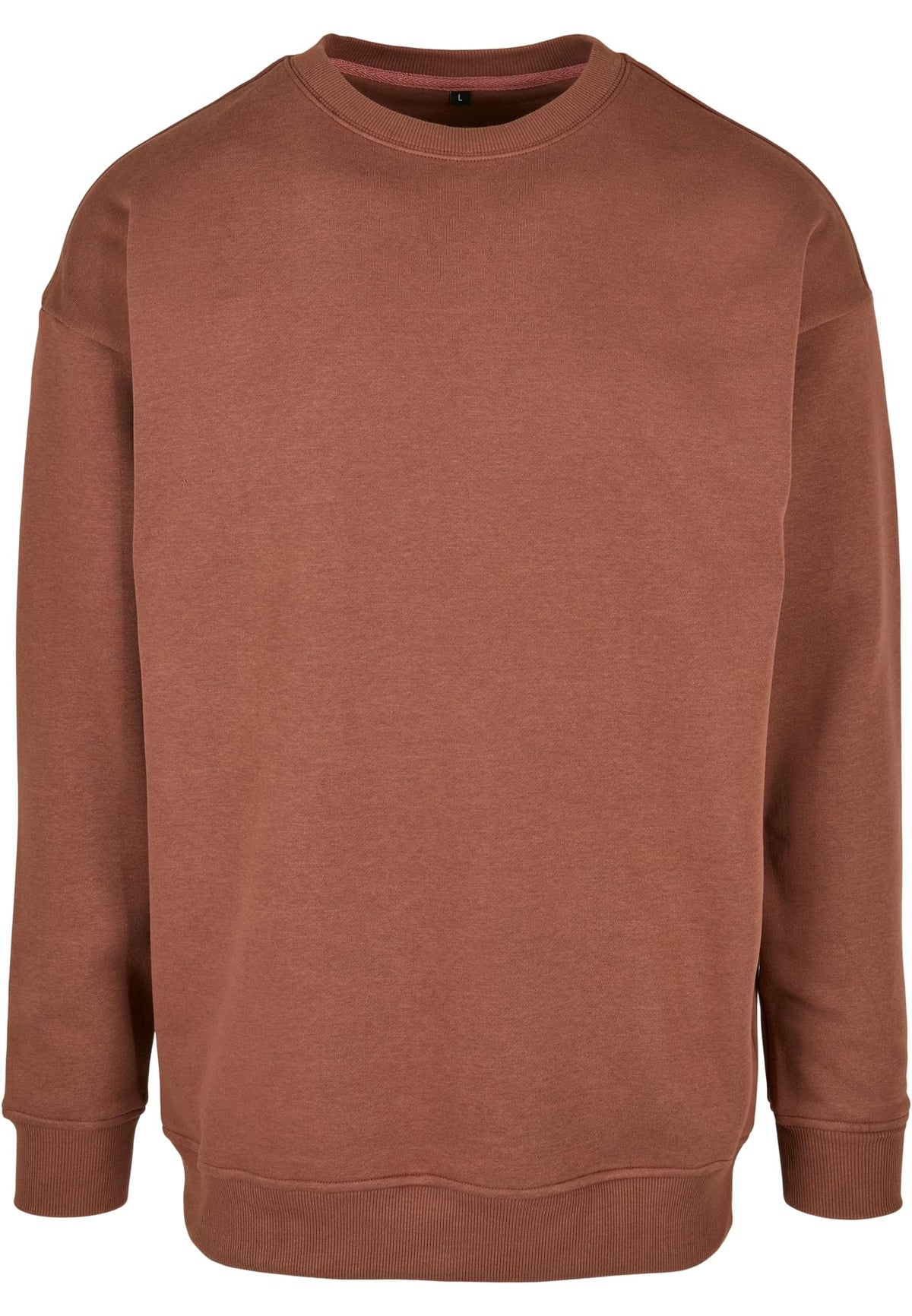Sweat Crewneck in Bark, Vorderansicht