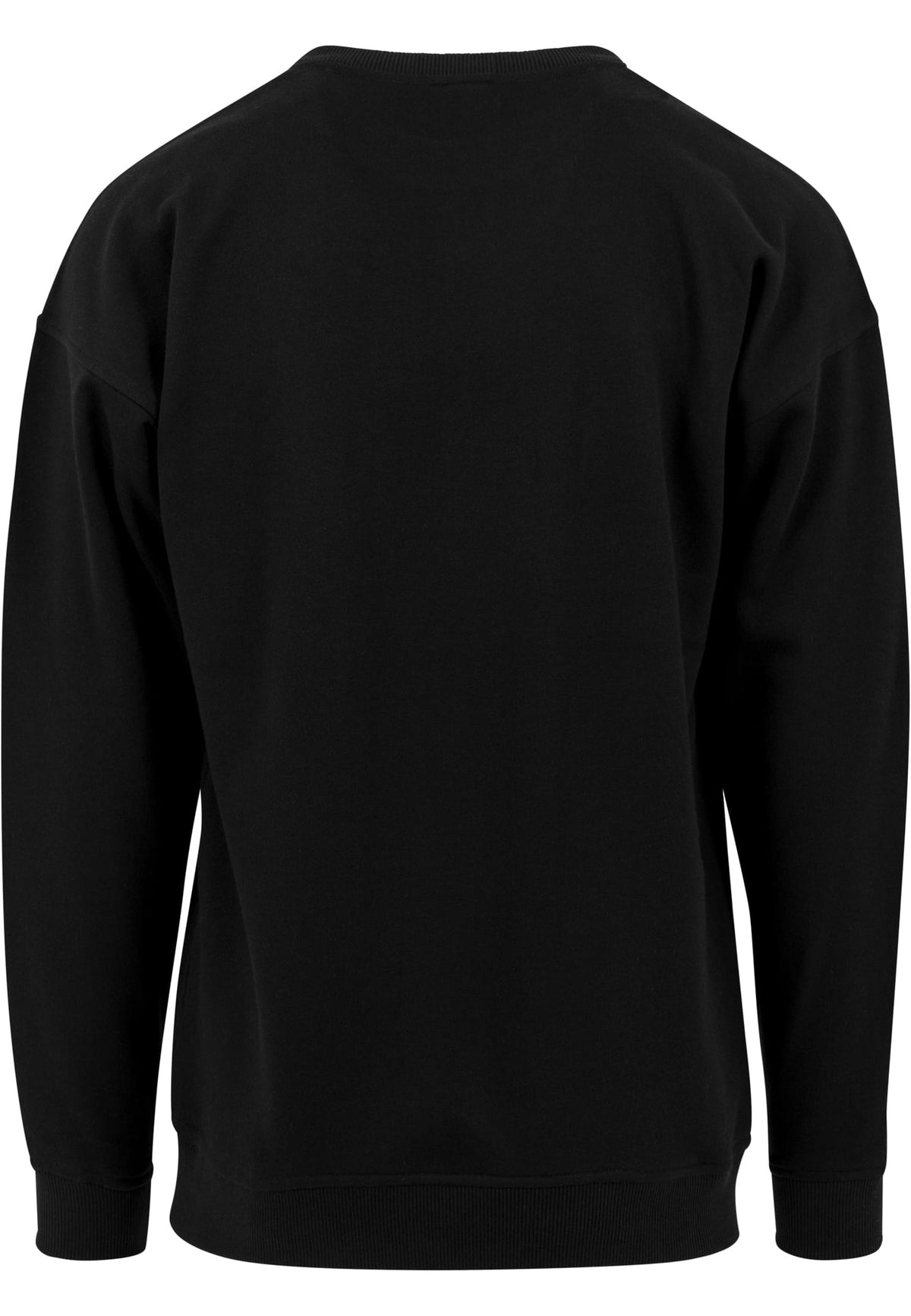 Sweat Crewneck in Schwarz, Rückansicht
